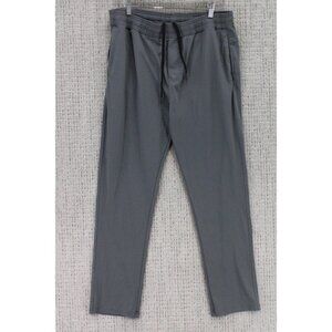 STOIC Softshell Hiking Pants Mens Sz 34x30 Gray Solid Drawstring Gym & Training